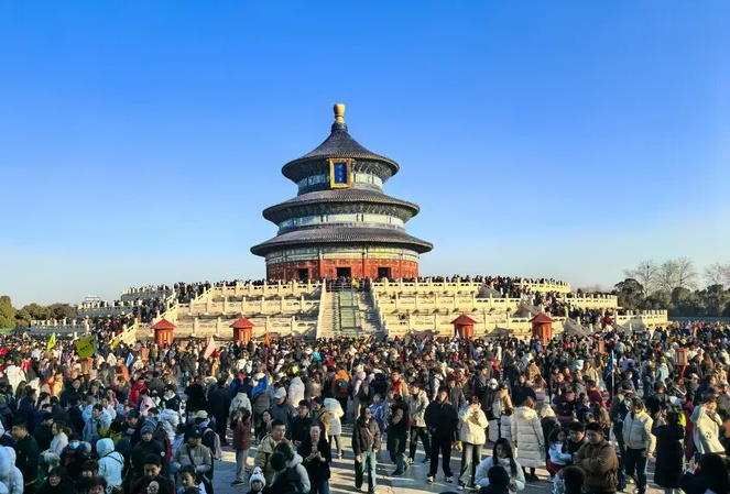 新春北京游园掠影（之三）